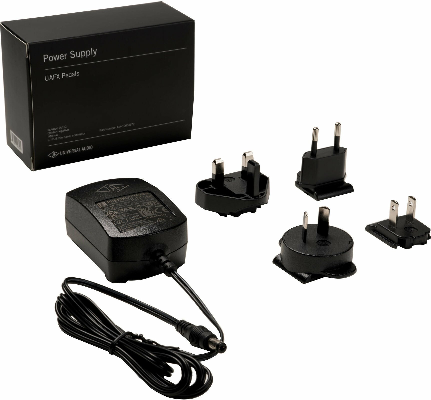Adaptador de alimentação elétrica Universal Audio UAFX Power Supply for UAFX Pedals