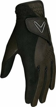 Rękawice Callaway Opti Grip Mens Golf Glove Pair Black M - 1