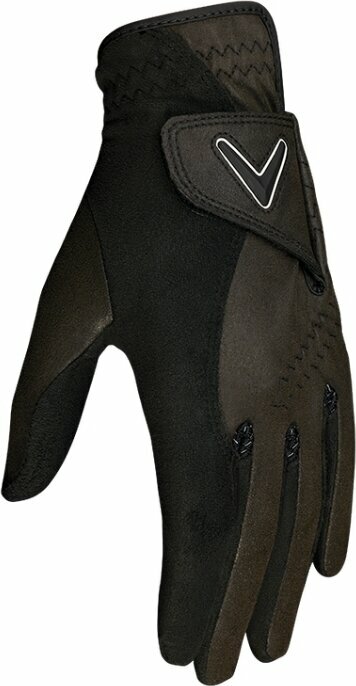 Handschuhe Callaway Opti Grip Mens Golf Glove Pair Black L