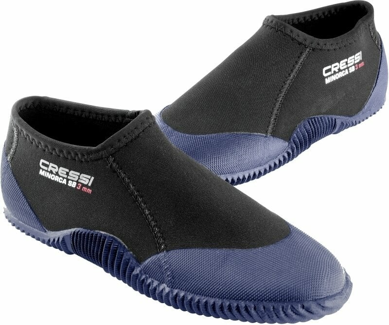 Neoprenski čevlji Cressi Minorca Shorty Boots Black/Blue/Blue XS