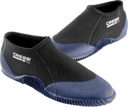 Neoprene Shoes Cressi Minorca Shorty Boots Black/Blue/Blue XS - 1