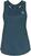 Løbetoppe uden ærmer Odlo Women's Run Easy Tank Blue Wing Teal Melange S Løbetoppe uden ærmer