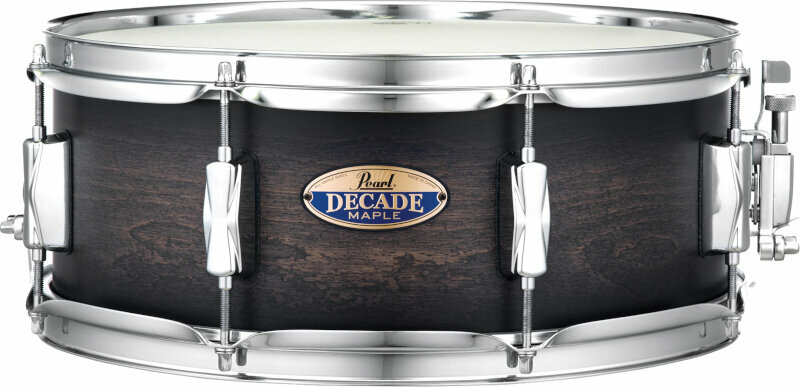 Snare Drum 14" Pearl DMP1455S/C262 Decade Maple 14" Satin Black Burst