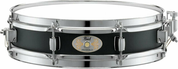 Snare Drum 13" Pearl S1330B Piccolo 13" Black - 1