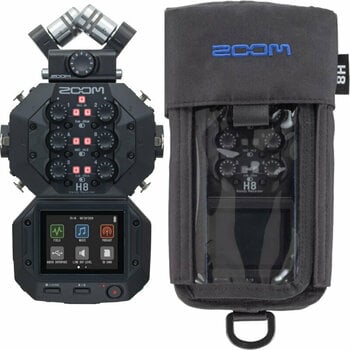 Gravador digital portátil Zoom H8 SET Preto - 1