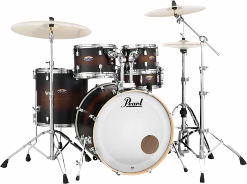 Akoestisch drumstel Pearl Decade Maple DMP925S/C260 Satin Brown Burst