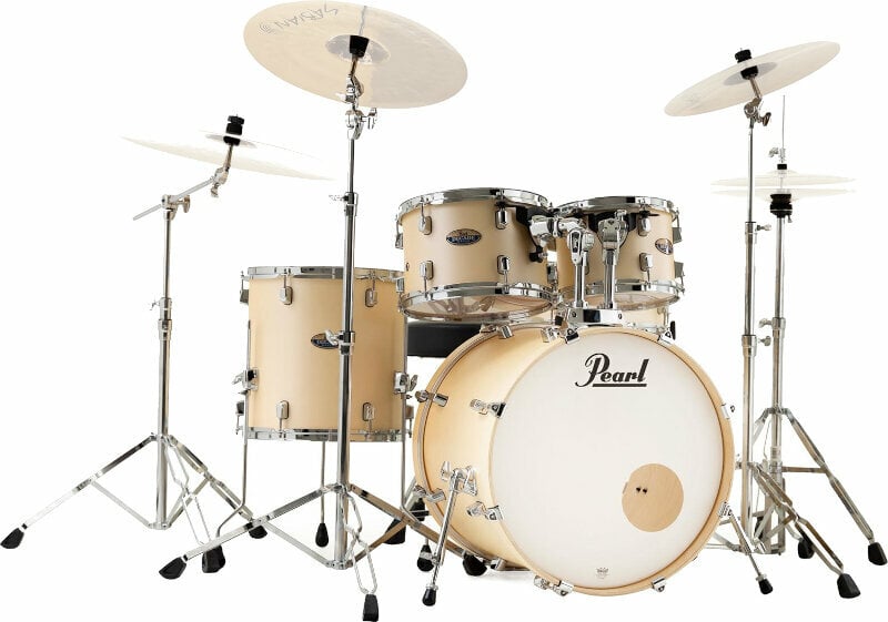 Akoestisch drumstel Pearl Decade Maple DMP925S/C215 Satin Gold Meringue