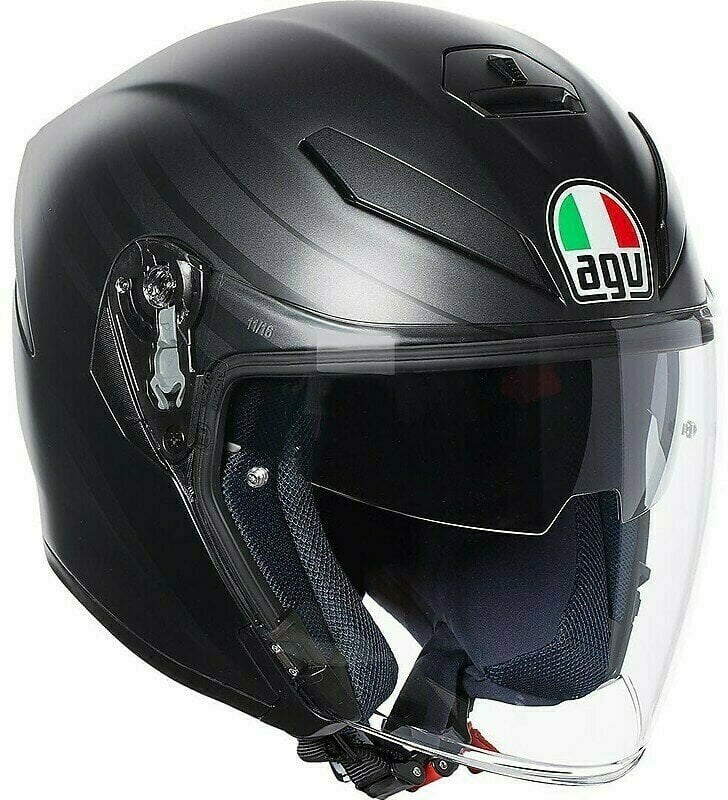 Helmet AGV K-5 JET Matt Black/Grey S/M Helmet