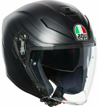 Helmet AGV K-5 JET Matt Black/Grey S/M Helmet - 1