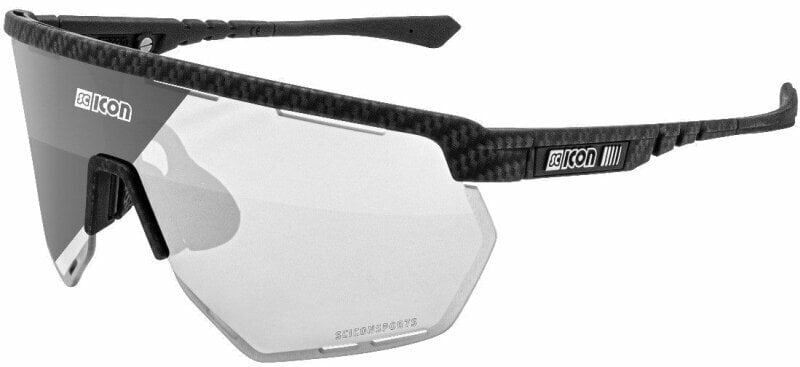 Cyklistické brýle Scicon Aerowing Carbon Matt/SCNPP Photochromic Silver Cyklistické brýle