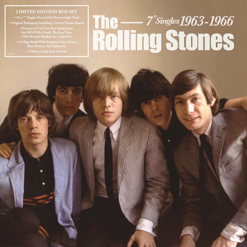 Vinyl Record The Rolling Stones The Rolling Stones Singles: Volume One 1963-1966 (18 x 7" Vinyl)