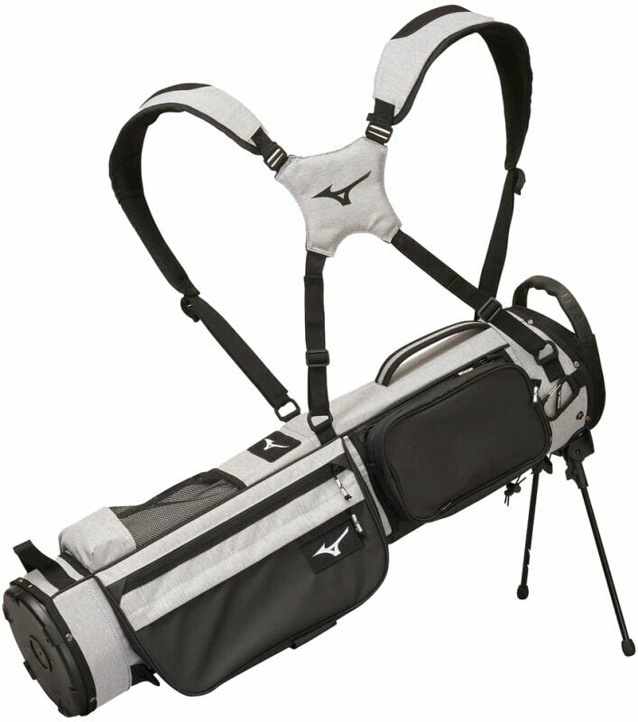 Golf Bag Mizuno BR-D2 Grey/Black Golf Bag