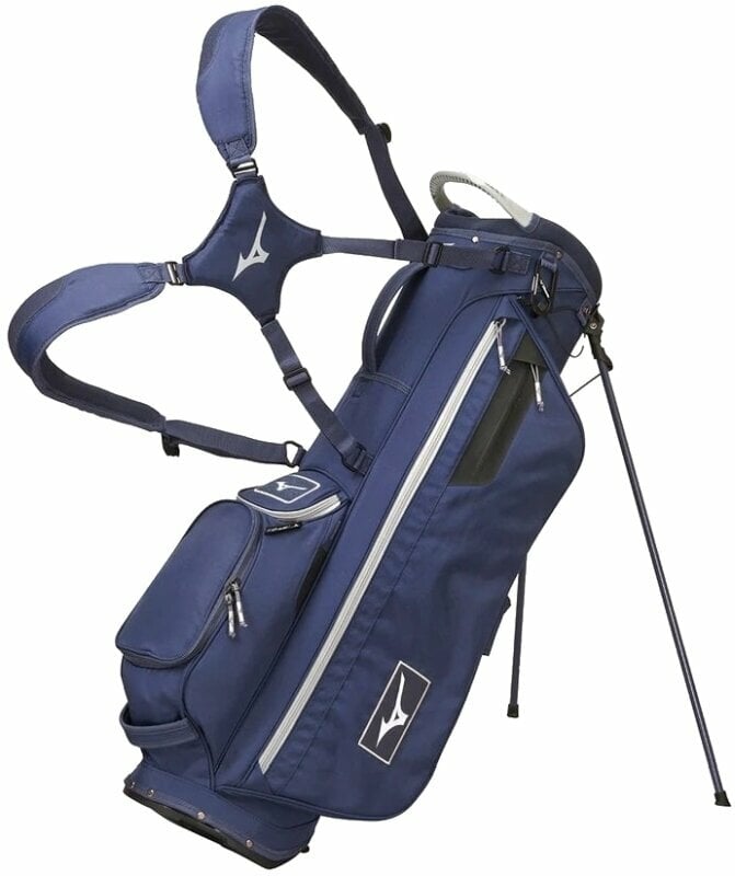 Чантa за голф Mizuno BR-D3 Navy/Grey Чантa за голф
