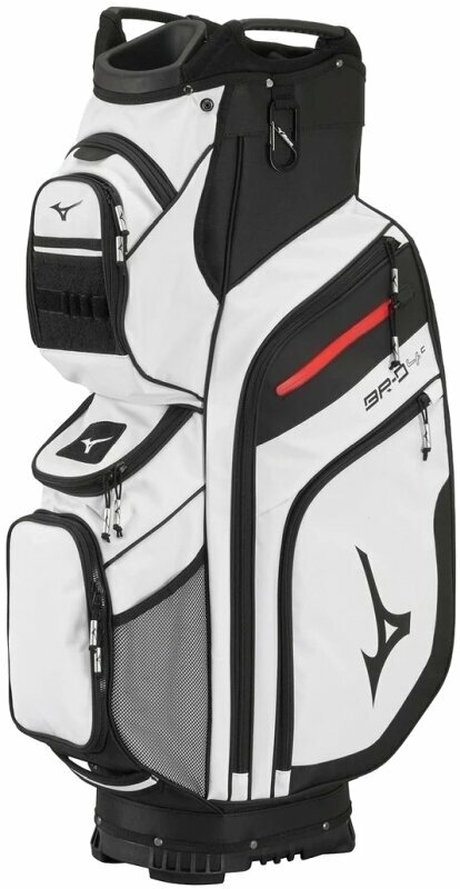 Golf torba Cart Bag Mizuno BR-D4C White/Black Golf torba Cart Bag