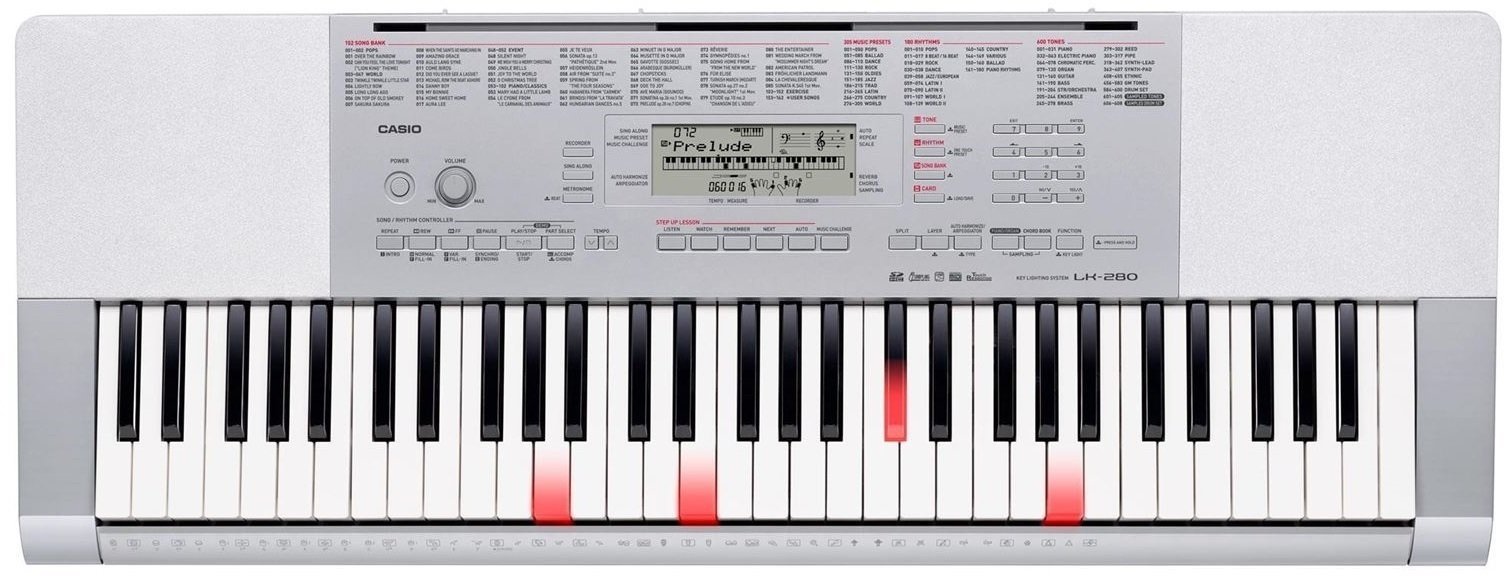 Keyboard met aanslaggevoeligheid Casio LK 280