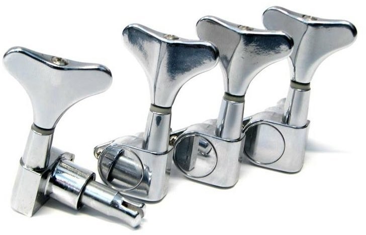 Tuning Machines for Bassguitars Dr.Parts BMH7105 CR L4
