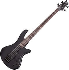 4-string Bassguitar Schecter Stiletto Stealth-4 Satin Black 4-string Bassguitar