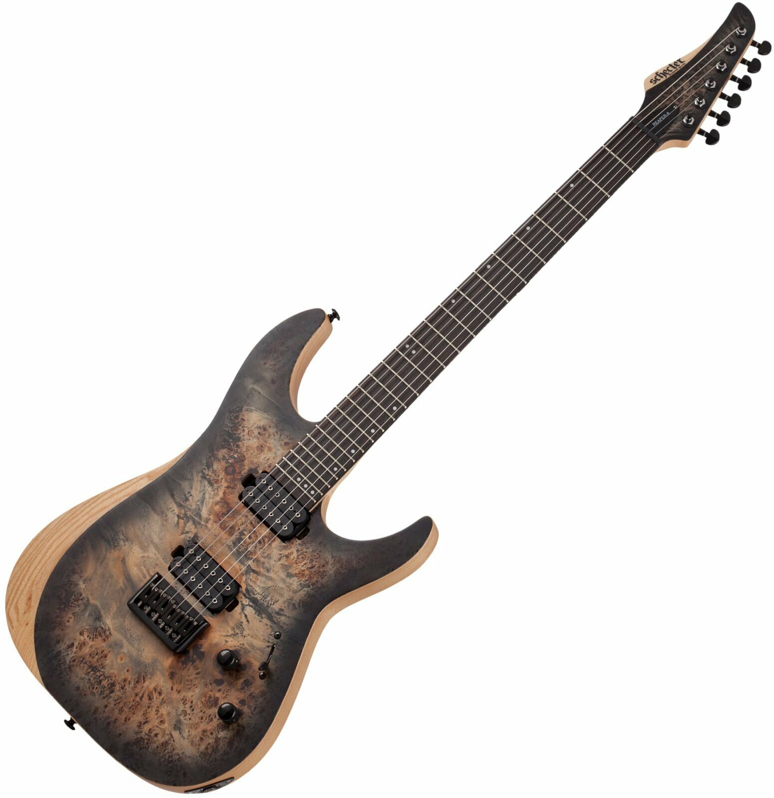 Elektrische gitaar Schecter Reaper-6 Charcoal Burst