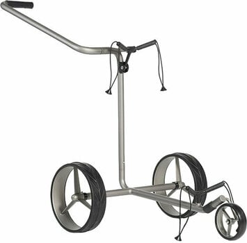Handmatige golftrolley Jucad Edition S 3-Wheel Silver Handmatige golftrolley - 1