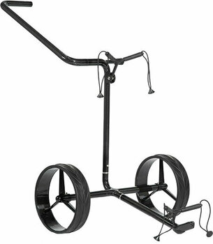 Manual Golf Trolley Jucad Carbon Shine 2-Wheel Shiny Black Manual Golf Trolley - 1