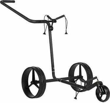 Handmatige golftrolley Jucad Carbon Shadow 3-Wheel Matt Black Handmatige golftrolley - 1