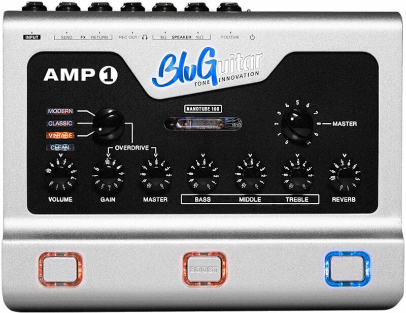 Hybrid Amplifier BluGuitar AMP1 Mercury Edition