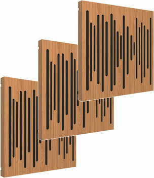 Diffuseur Acoustiques Vicoustic VicPattern Ultra Wavewood MKII Locarno Cherry - 1