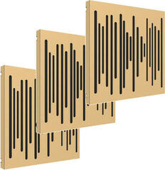 Difusor Vicoustic VicPattern Ultra Wavewood MKII Gold Metallic Difusor