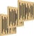 Diffuseur Acoustiques Vicoustic VicPattern Ultra Wavewood MKII Gold Metallic