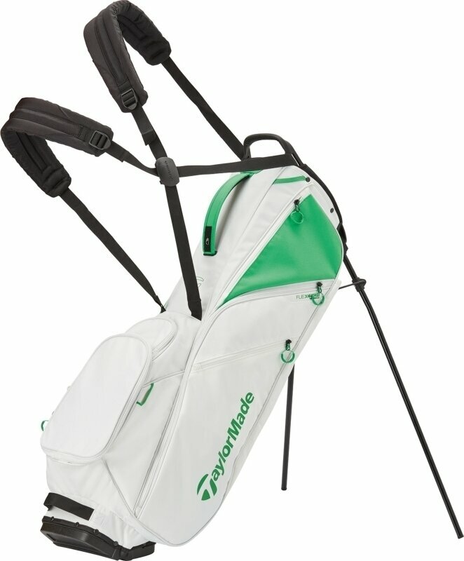 Чантa за голф TaylorMade FlexTech Lite White/Green Чантa за голф