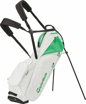Golftaske TaylorMade FlexTech Lite White/Green Golftaske - 1