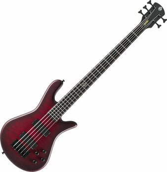 5-saitiger E-Bass, 5-Saiter E-Bass Spector NS Pulse II 5 Black Cherry Matte - 1