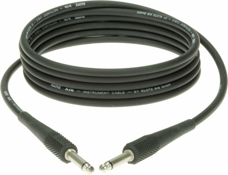 Cable de instrumento Klotz KIK2-0PPSW Negro 2 m Recto - Recto