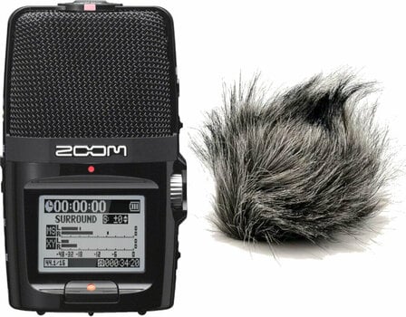Bärbar digital inspelare Zoom H2n SET 2 Svart - 1