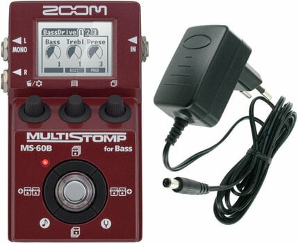 Bassguitar Multi-Effect Zoom MS-60B SET - 1