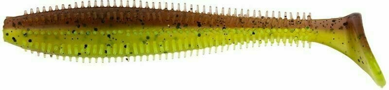 Leurre artificiel Fox Rage Spikey Shad Green Pumpkin UV 6 cm Leurre artificiel