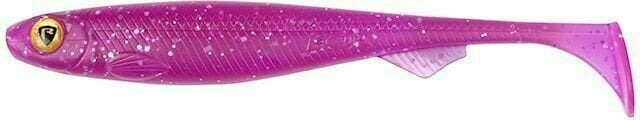 Esca siliconica Fox Rage Slick Shad Purple Rain UV 7 cm