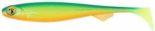 Isca de borracha Fox Rage Slick Shad Blue Back UV 7 cm Isca de borracha