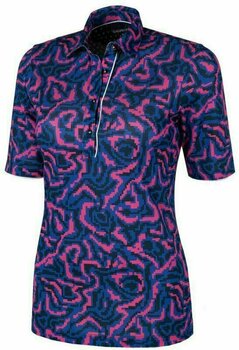 Chemise polo Galvin Green Marissa Ventil8+ Surf Blue/Navy/Pink M - 1