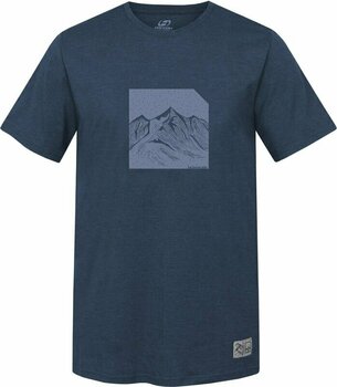 Outdoorové tričko Hannah Grem Man Ensign Blue Mel L Tričko - 1