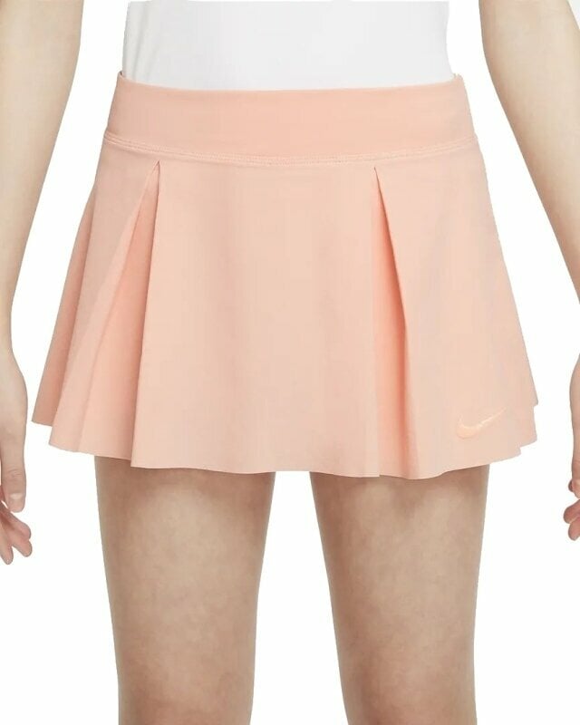 Hame / Mekko Nike Dri-Fit Club Girls Golf Skirt Arctic Orange/White L
