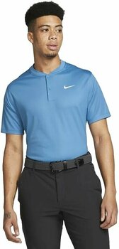 Camisa pólo Nike Dri-Fit Victory Blade Mens Polo Shirt Dutch Blue/White 2XL - 1