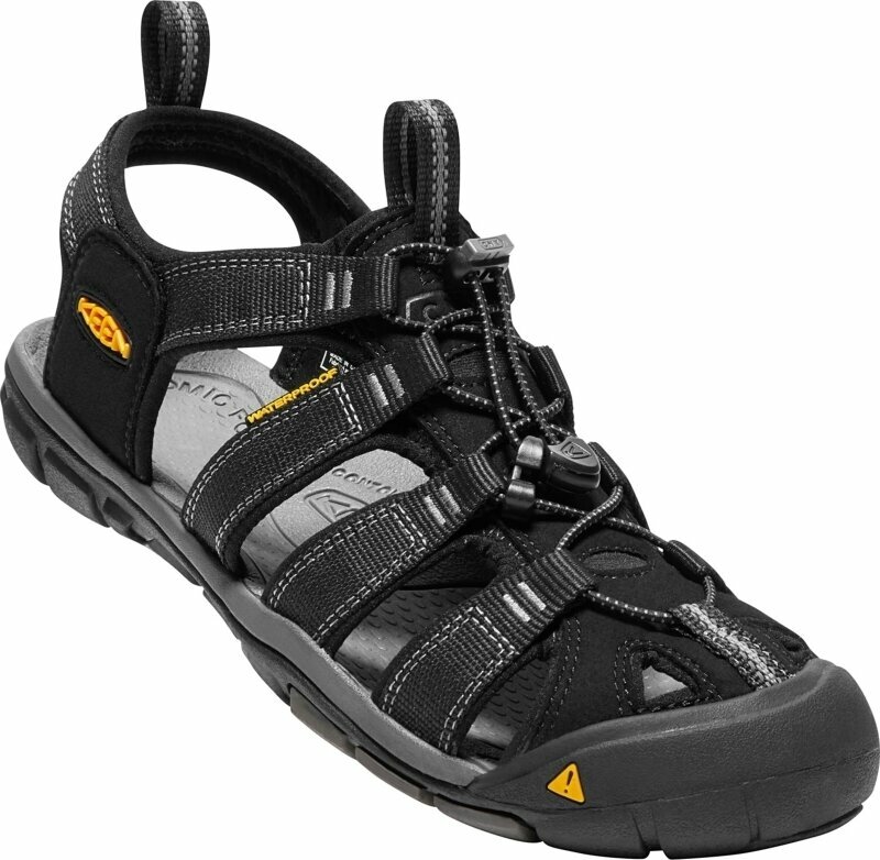 Chaussures outdoor hommes Keen Men's Clearwater CNX Sandal Black/Gargoyle 42,5 Chaussures outdoor hommes