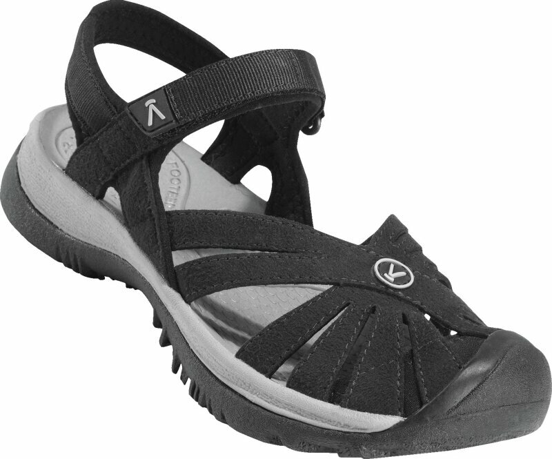 Womens Outdoor Shoes Keen Women's Rose Sandal Black/Neutral Gray 38 Womens Outdoor Shoes