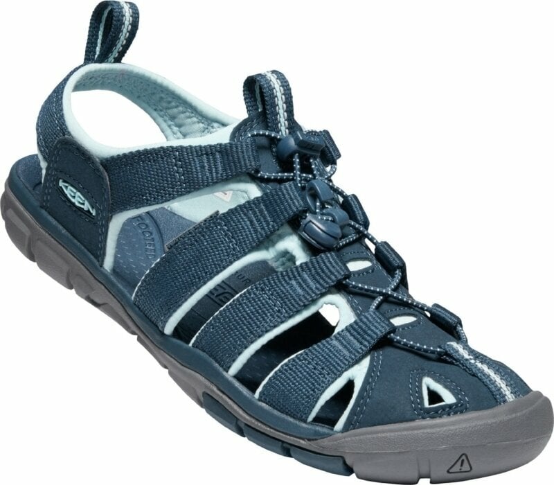 Womens Outdoor Shoes Keen Women's Clearwater CNX Sandal Navy/Blue Glow 38,5 Womens Outdoor Shoes