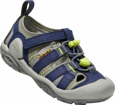 Kids' Hiking Shoes Keen Knotch Creek Children Sandals Steel Grey/Blue Depths 27-28 Kids' Hiking Shoes - 1