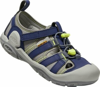 Kids' Hiking Shoes Keen Knotch Creek Youth Sandals Steel Grey/Blue Depths 35 Kids' Hiking Shoes - 1
