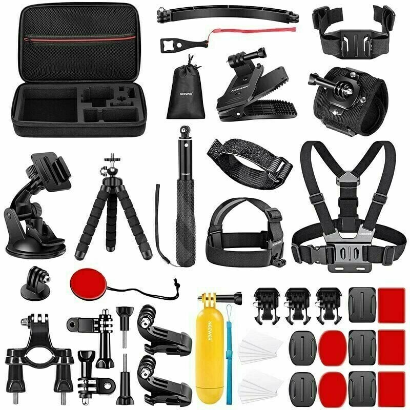 Stand, grips for action cameras Neewer 50 in 1 Kit Accessories