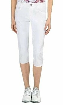 Pantalons Alberto Mona-C 3xDRY Cooler Womens Trousers White 32 - 1