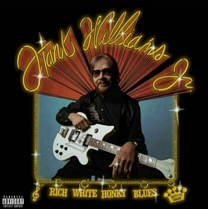 Vinyl Record Hank Williams Jr. - Rich White Honky Blues (LP)
